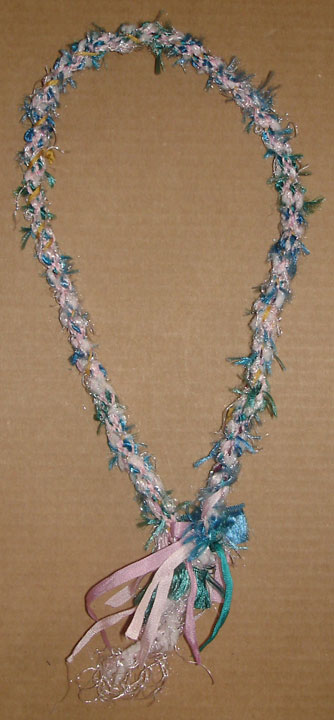 kumihimo japanese braid ribbon necklace